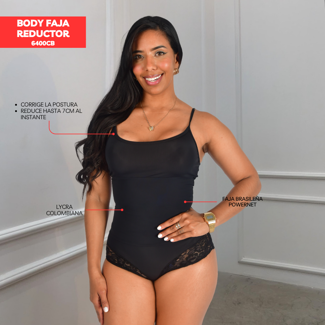 BODY FAJA REDUCTOR MANGA CERO BASIC 6400CB