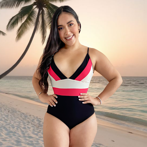 TRAJE DE BAÑO CON FAJA MODA RBTC3300