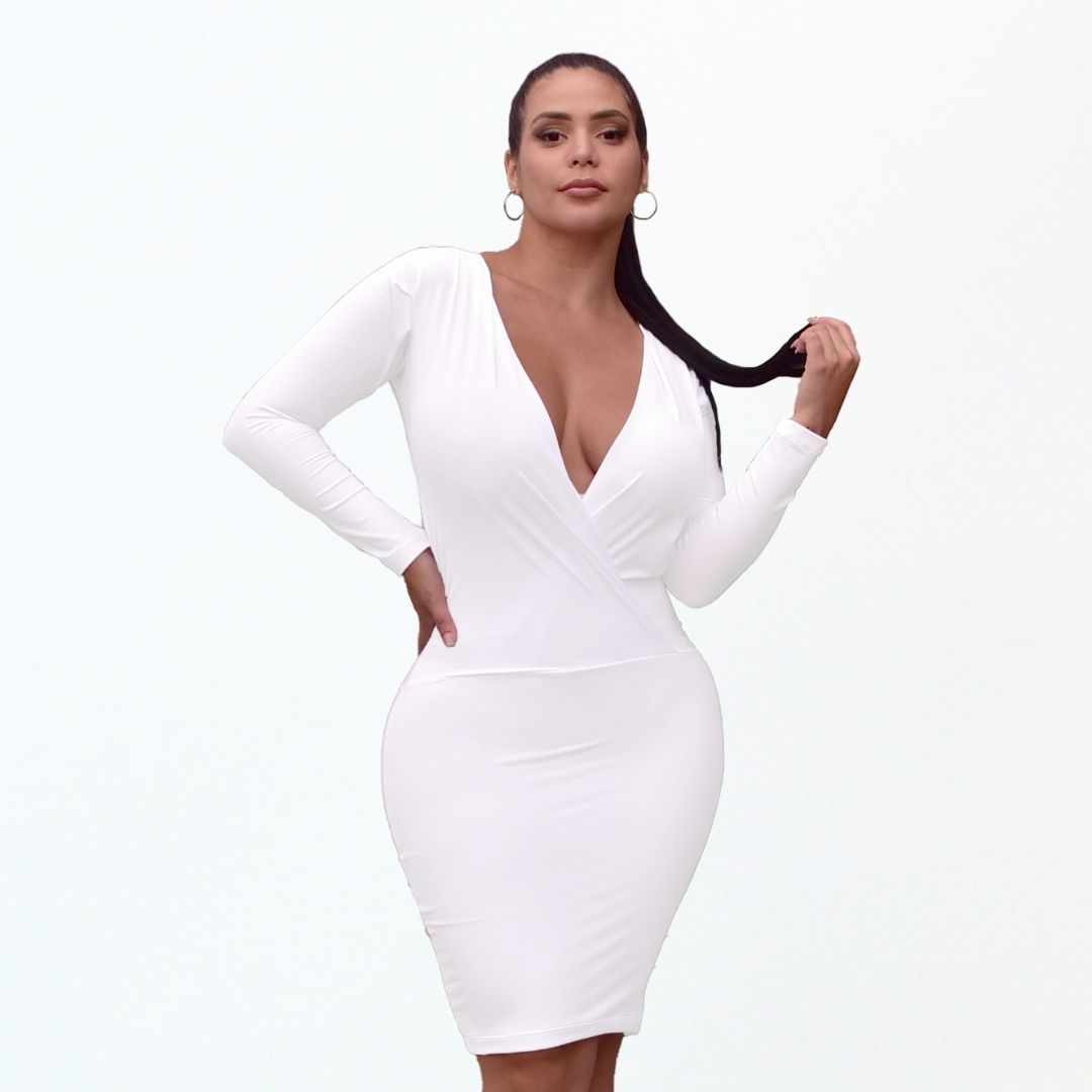 Vestido con Faja Reductor V9072L