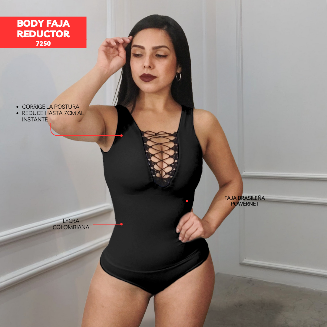 BODY FAJA REDUCTOR MANGA CERO BASIC 7250