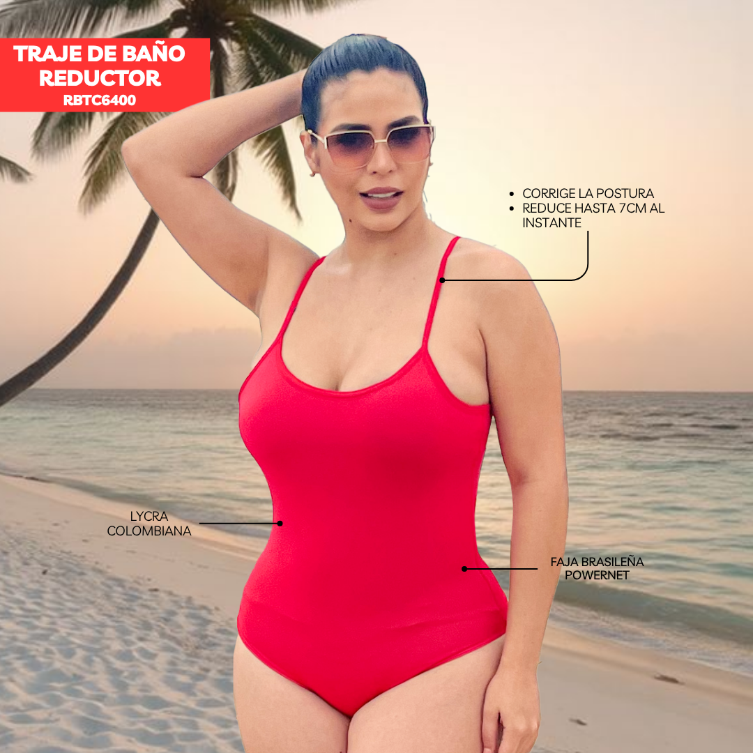 TRAJE DE BAÑO CON FAJA BASIC RBTC6400