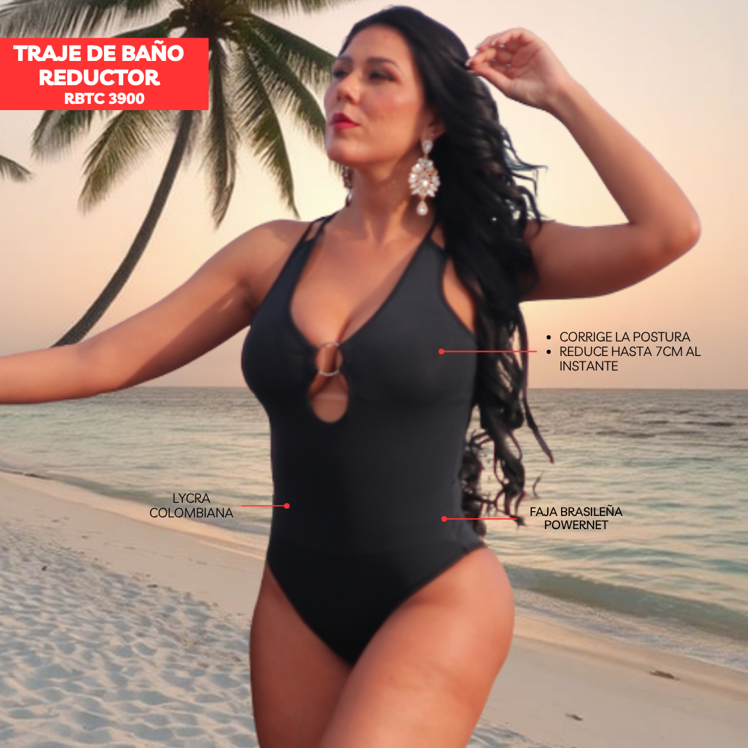TRAJE DE BAÑO CON FAJA MODA RBTC3900