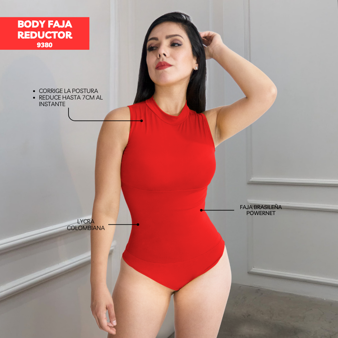 BODY FAJA REDUCTOR MANGA CERO BASIC 9380