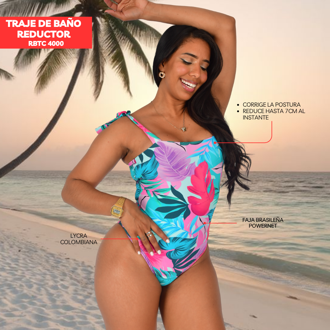 TRAJE DE BAÑO CON FAJA MODA RBTC4000