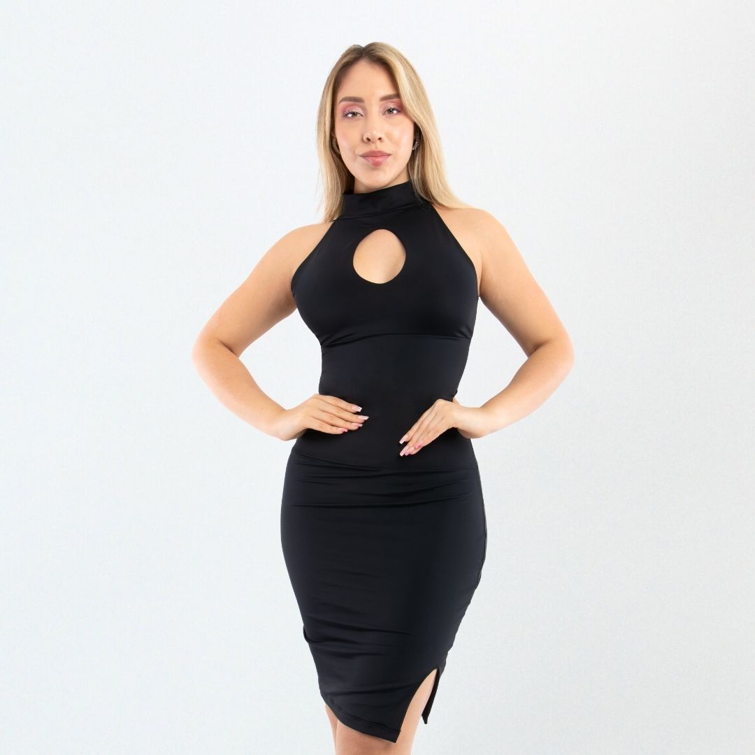 Vestido con Faja Reductor V1004