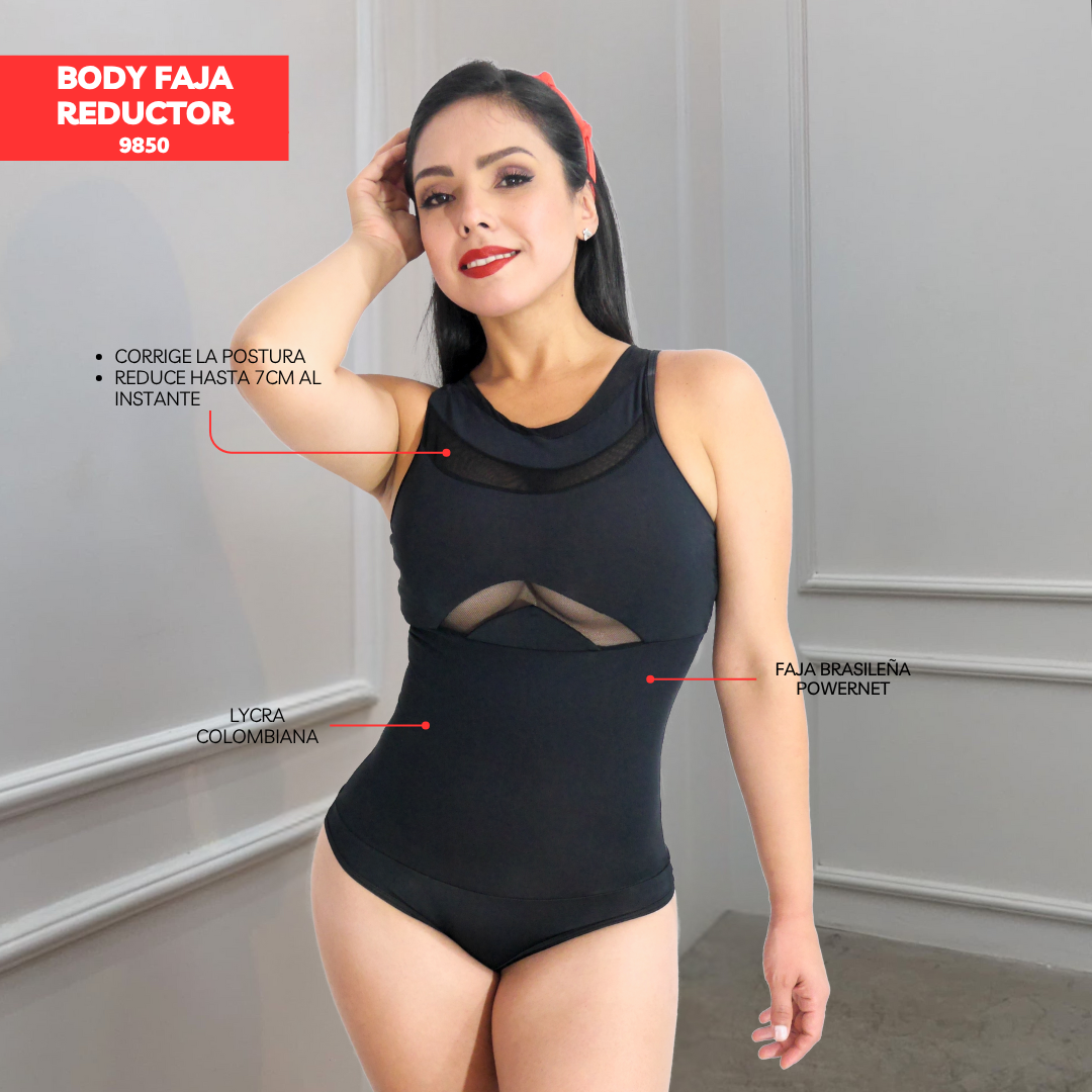 BODY FAJA REDUCTOR MANGA CERO BASIC 9850