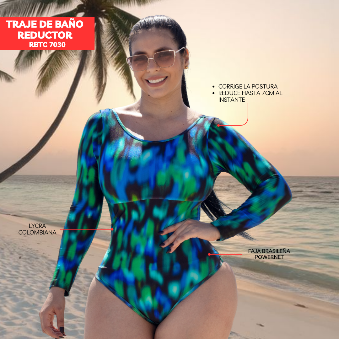 TRAJE DE BAÑO CON FAJA MODA RBTC7030