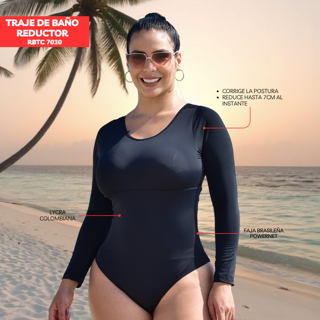 TRAJE DE BAÑO CON FAJA MODA RBTC7030