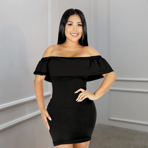 VESTIDO FAJA REDUCTOR COLOMBIANO - CASUAL V4500