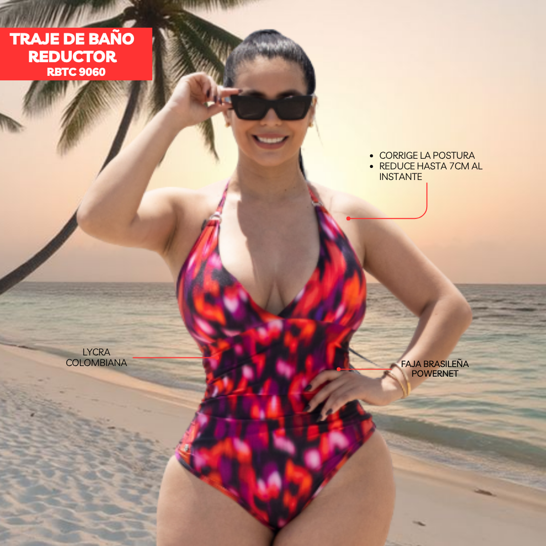 TRAJE DE BAÑO CON FAJA MODA RBTC9060