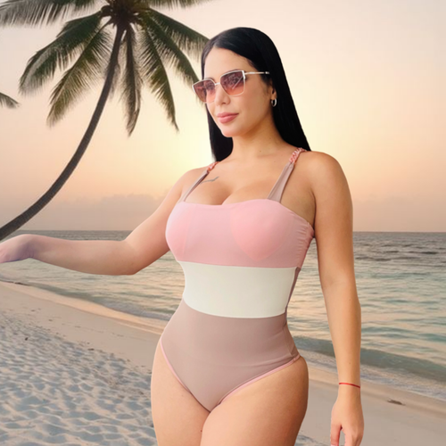 TRAJE DE BAÑO CON FAJA MODA RBTC9085