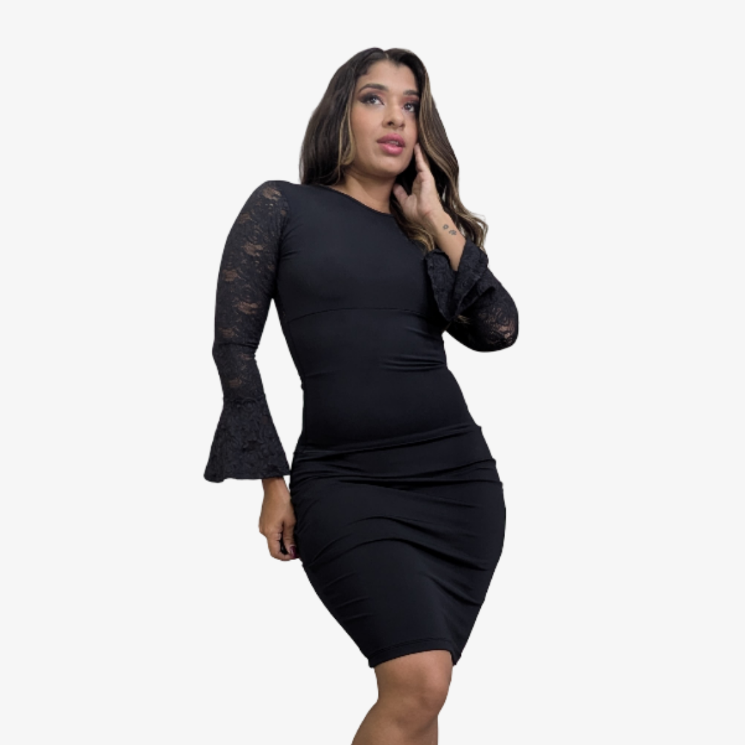Vestido con Faja Reductor V9018L