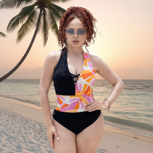 TRAJE DE BAÑO CON FAJA MODA RBTC9090