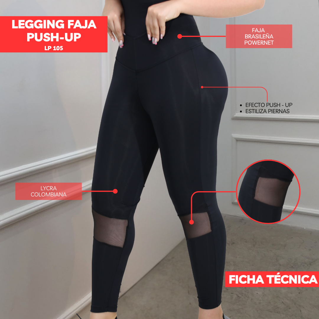LEGGINS FAJA EFECTO LIPO LP105