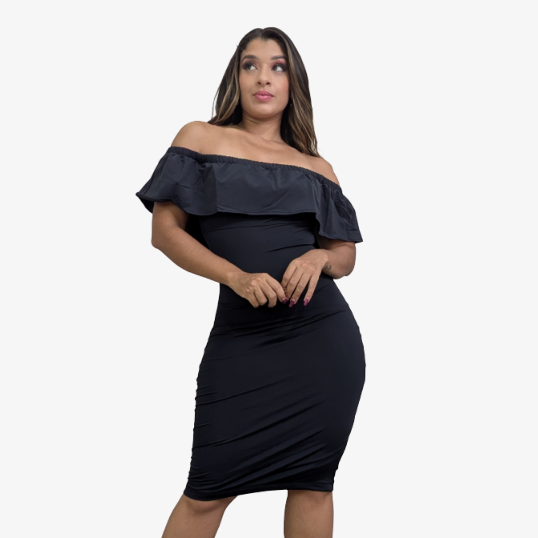 Vestido con Faja Reductor V4500L