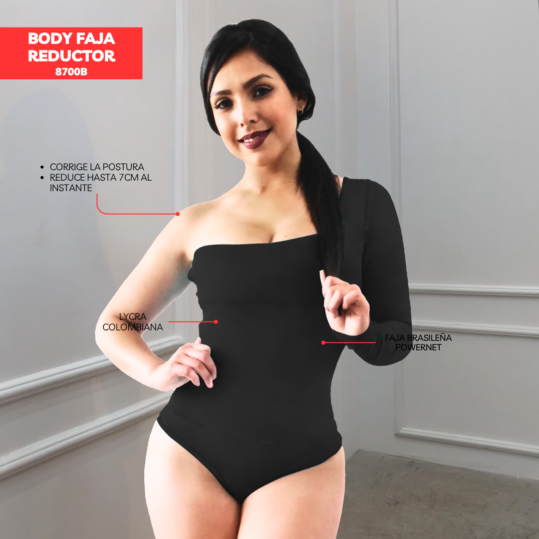 BODY FAJA COLOMBIANA - MANGA LARGA 8700B
