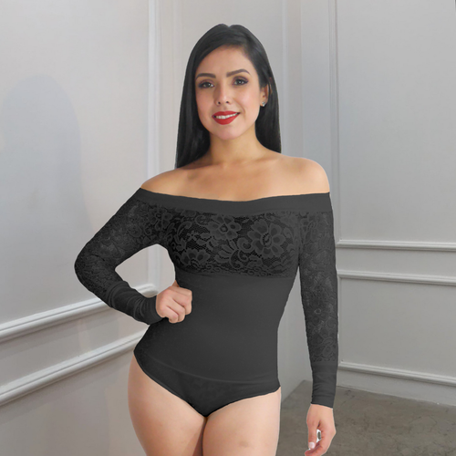 BODY FAJA COLOMBIANA - MANGA LARGA 9800