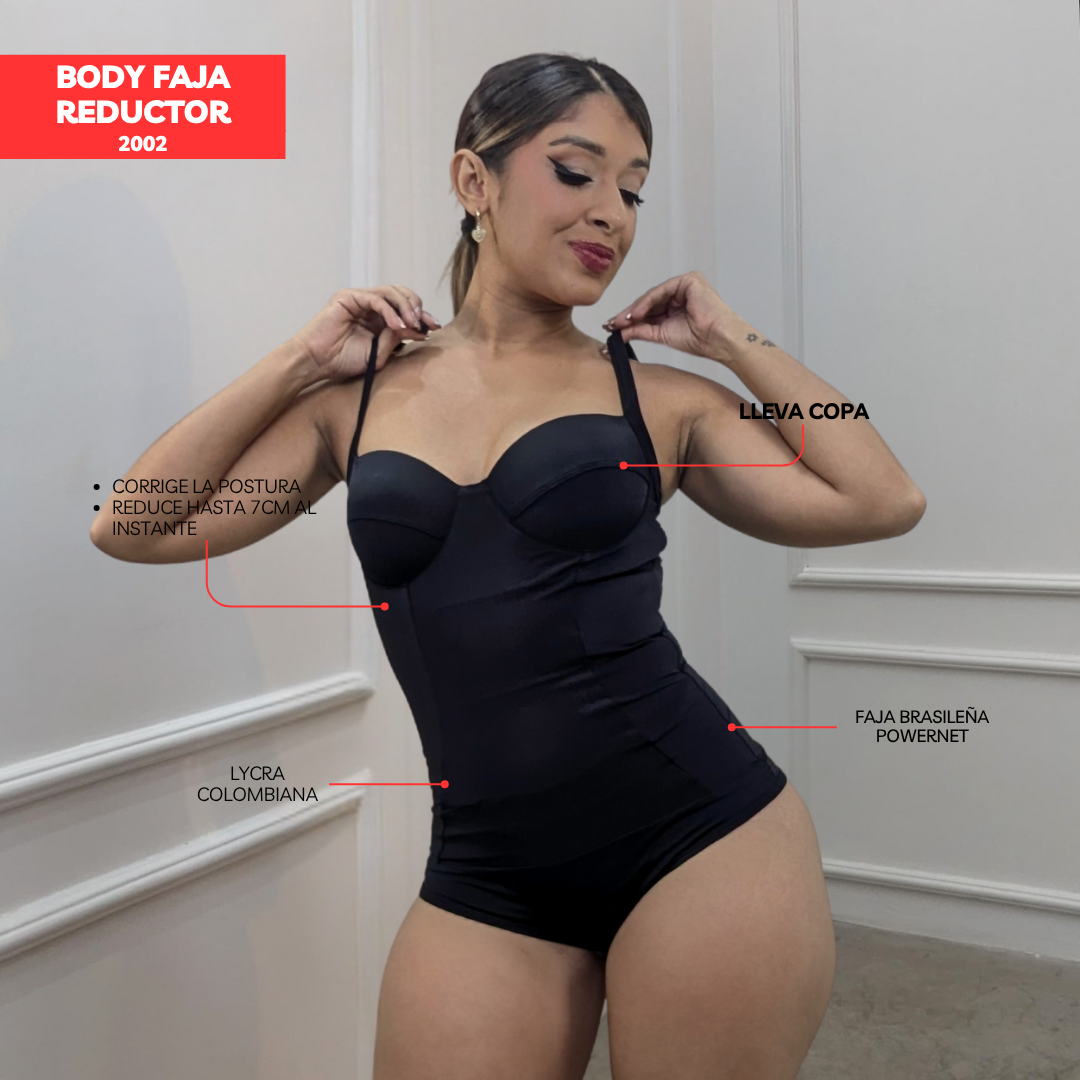 BODY FAJA REDUCTOR COLOMBIANO - MODA COPA 2002