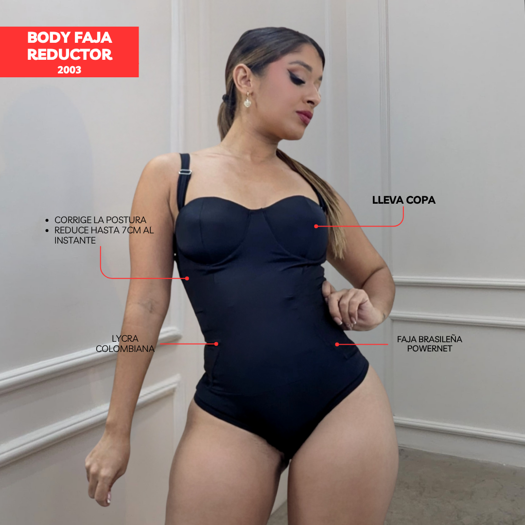 BODY FAJA REDUCTOR COLOMBIANO - MODA COPA 2003