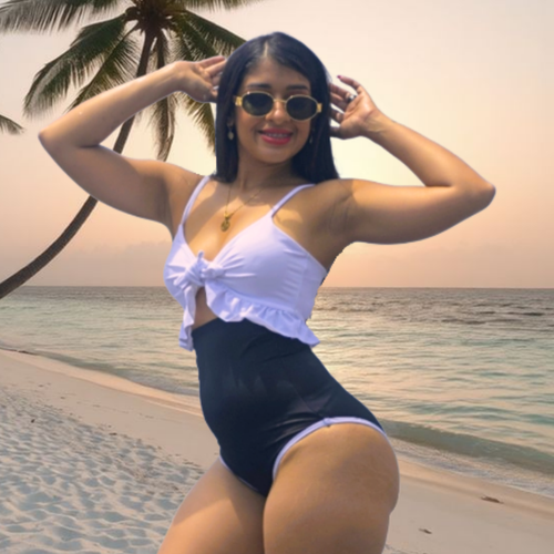 TRAJE DE BAÑO CON FAJA MODA RBTC1009
