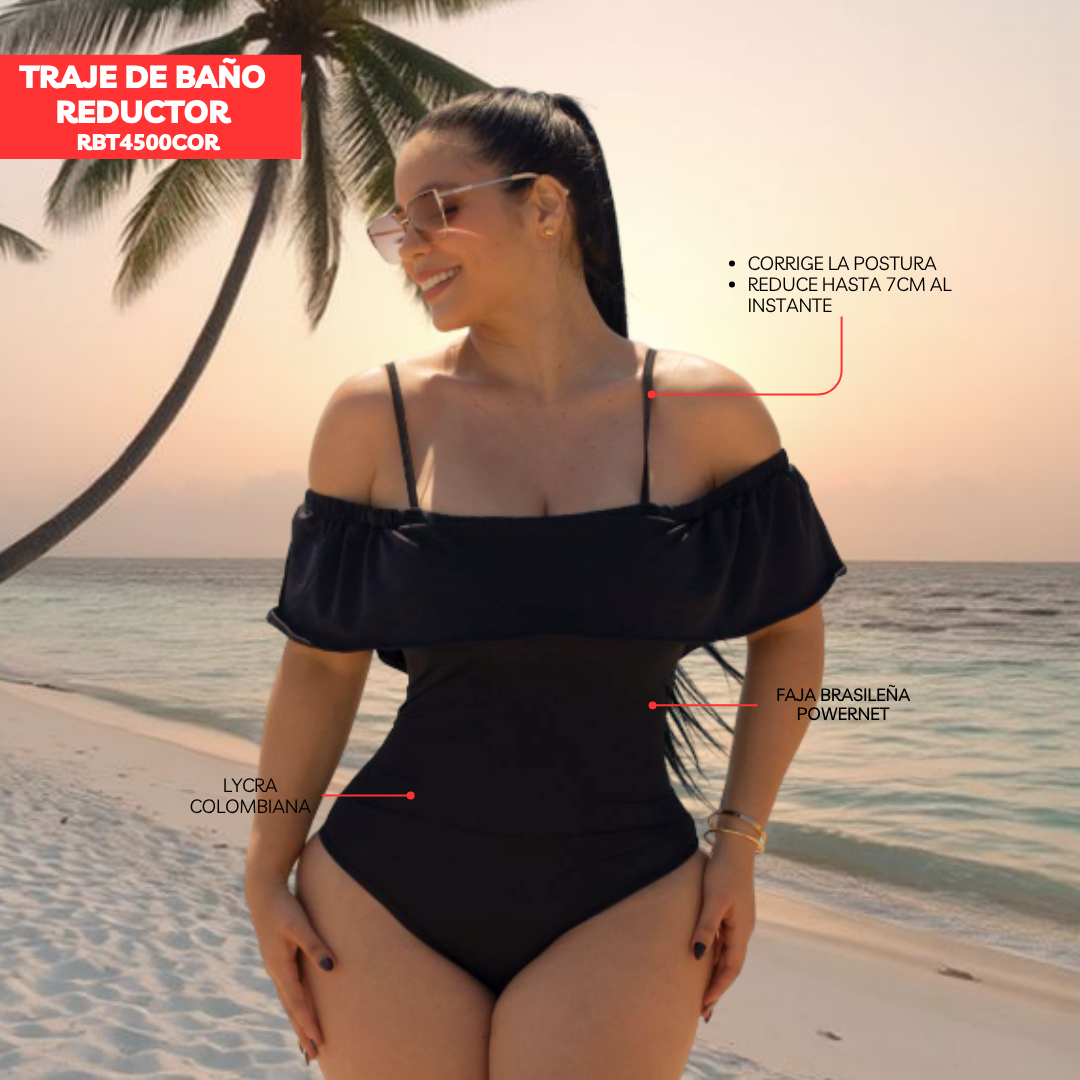 TRAJE DE BAÑO CON FAJA EXCLUSIVE RBT4500COR