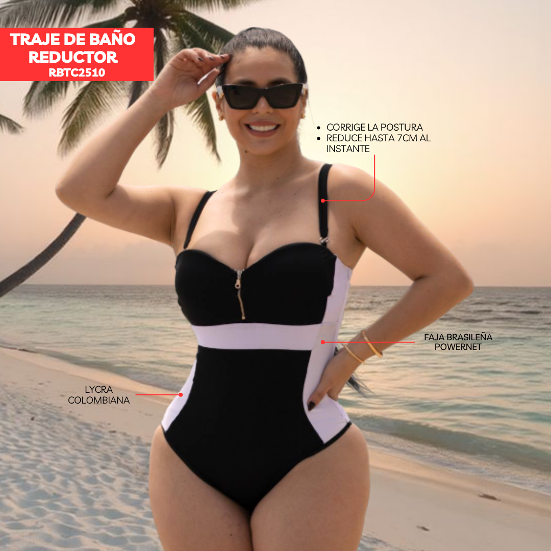TRAJE DE BAÑO CON FAJA EXCLUSIVE RBTC2510