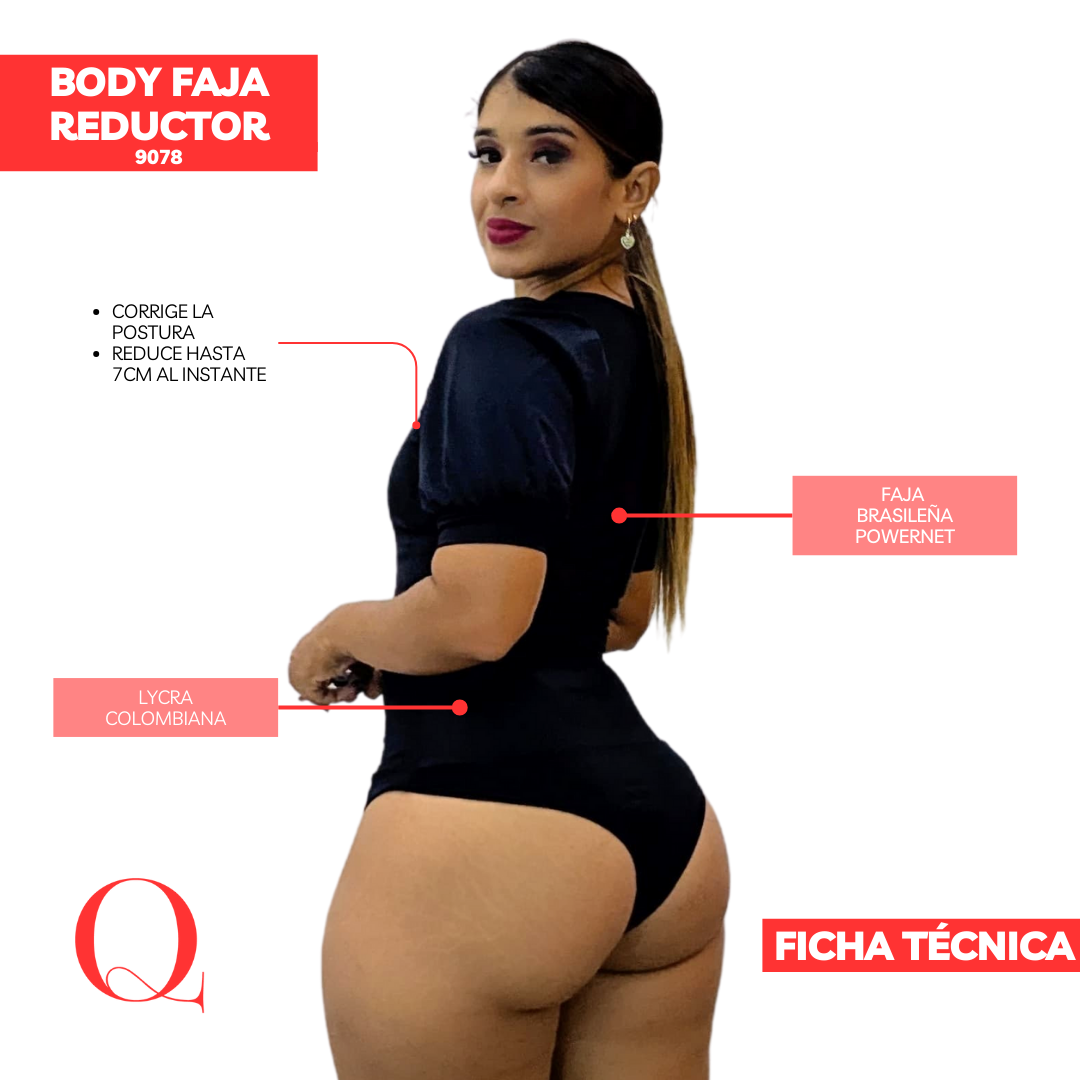 Body Faja Reductor 9078