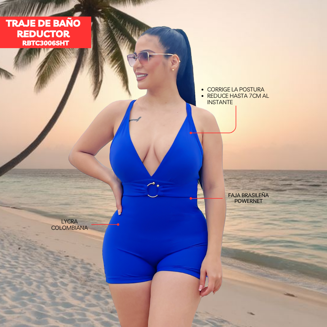 TRAJE DE BAÑO CON FAJA EXCLUSIVE RBTC3006SHT