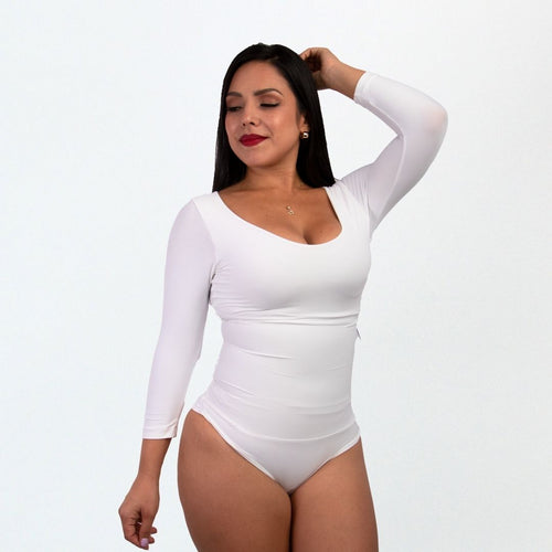 Body Faja Reductor Algodón 9012 OFF WHITE