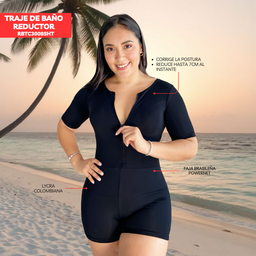 TRAJE DE BAÑO CON FAJA EXCLUSIVE RBTC3008SHT