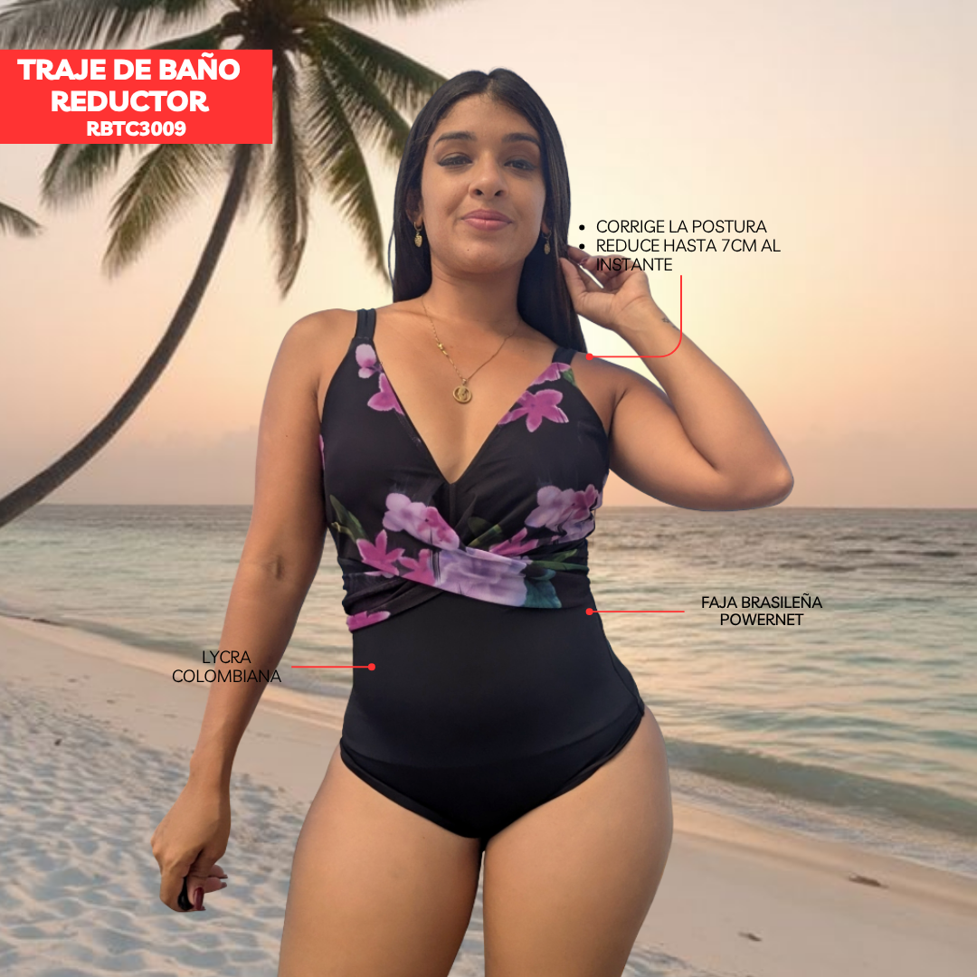 TRAJE DE BAÑO CON FAJA EXCLUSIVE RBTC3009