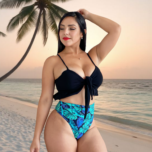 TRAJE DE BAÑO CON FAJA MODA RBTC1009CH