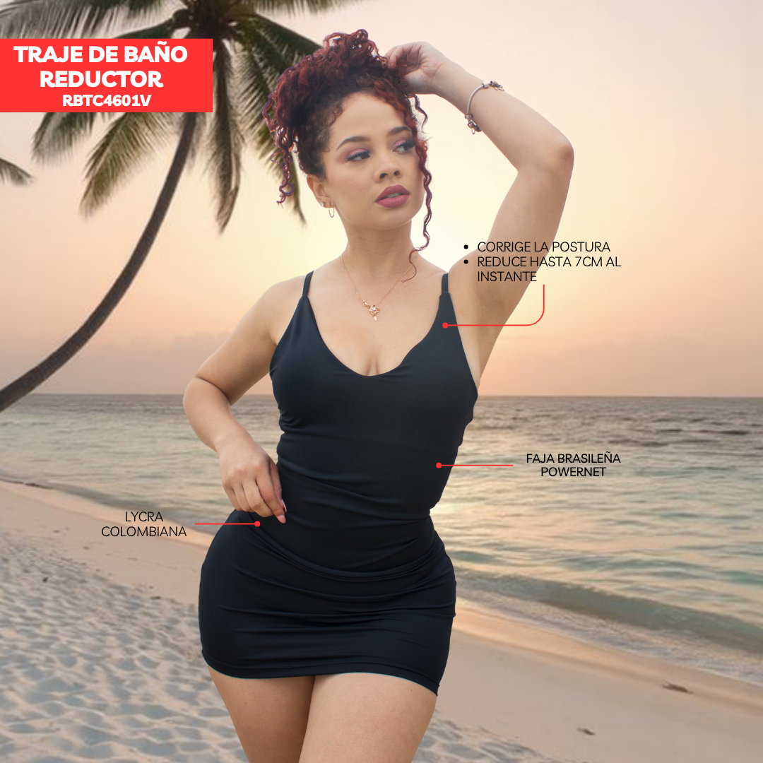 TRAJE DE BAÑO CON FAJA EXCLUSIVE RBTC4601V