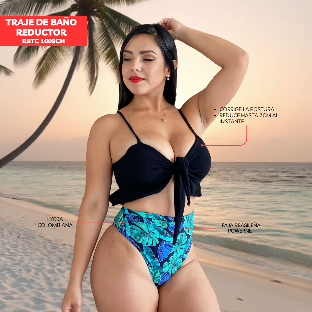 TRAJE DE BAÑO CON FAJA MODA RBTC1009CH