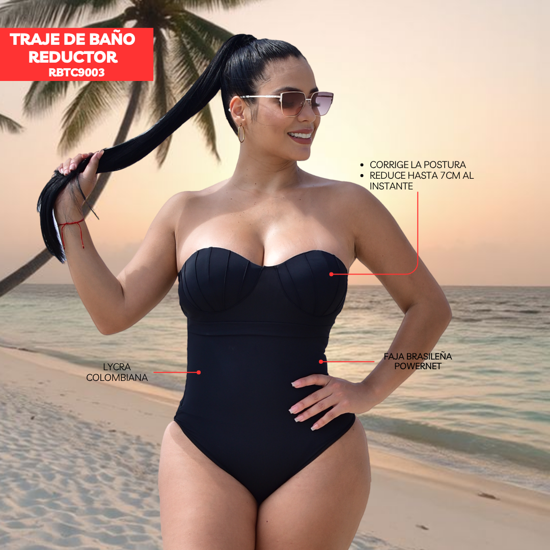 TRAJE DE BAÑO CON FAJA EXCLUSIVE RBTC9003