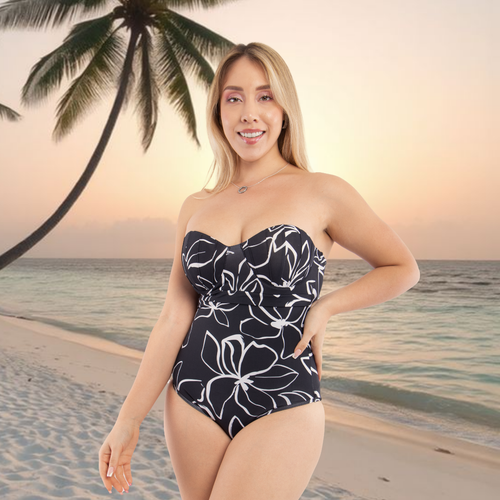 TRAJE DE BAÑO CON FAJA EXCLUSIVE RBTC9003