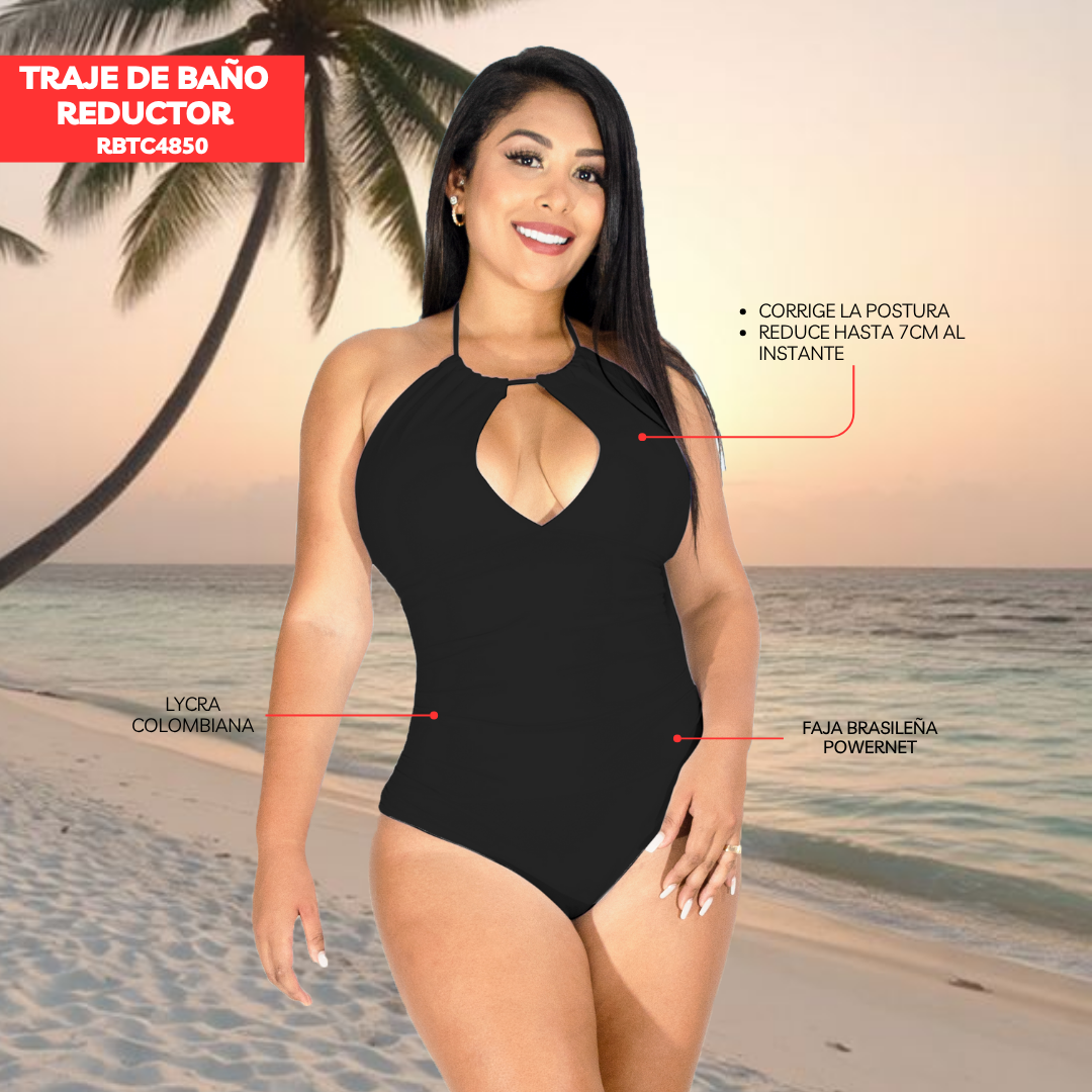 TRAJE DE BAÑO CON FAJA BASIC RBTC4850