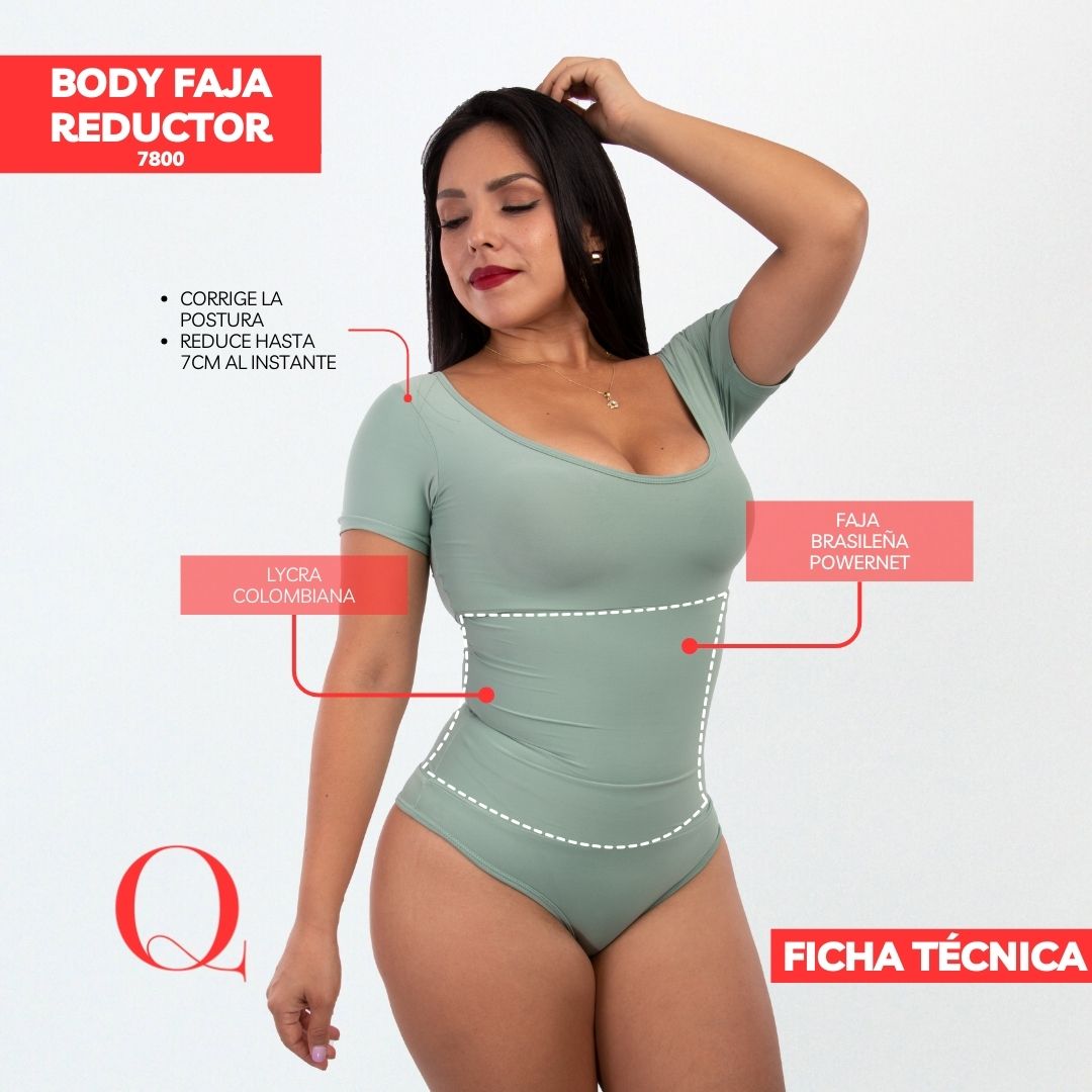 Body Faja Reductor Algodón 7800 MENTA