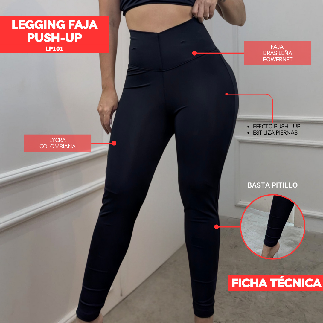 LEGGINS FAJA EFECTO LIPO LP101