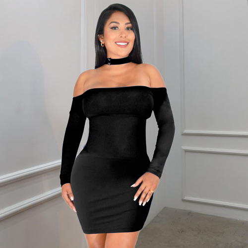 VESTIDO FAJA REDUCTOR COLOMBIANO - CASUAL V9600