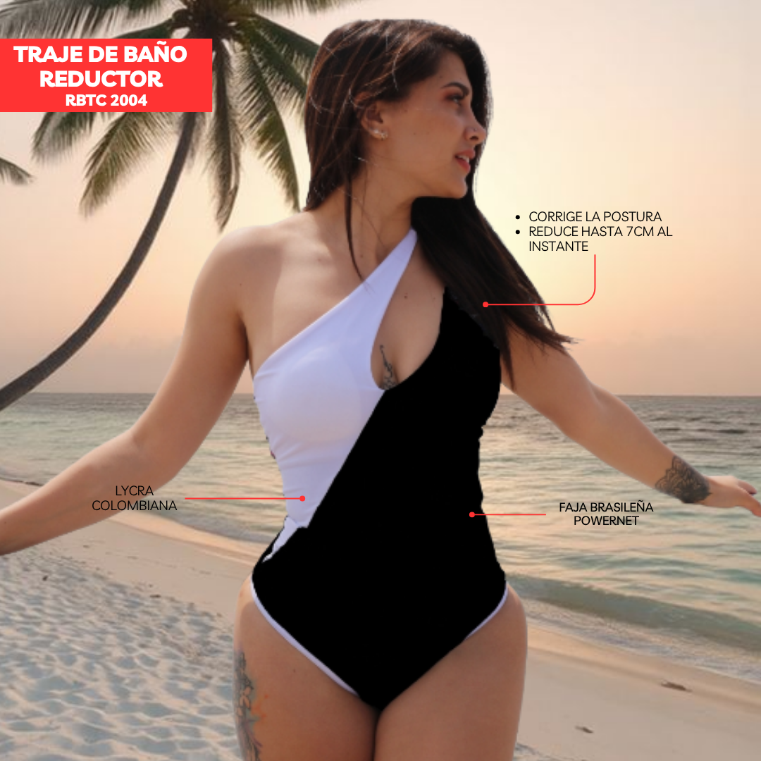 TRAJE DE BAÑO CON FAJA MODA RBTC2004