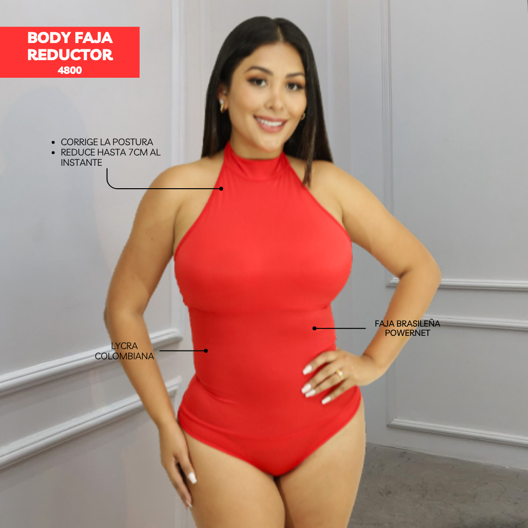 BODY FAJA REDUCTOR MANGA CERO BASIC 4800