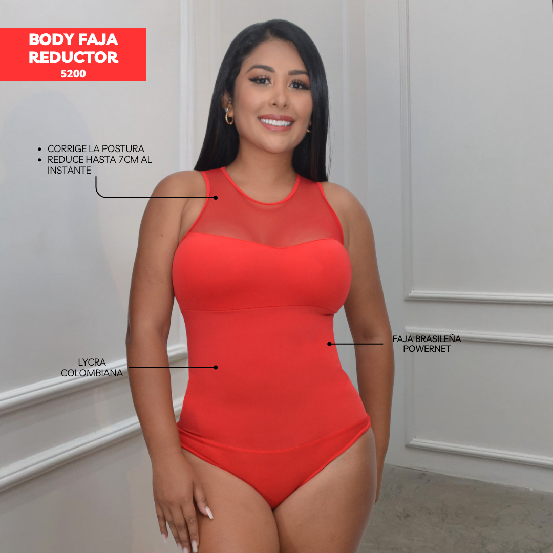 BODY FAJA REDUCTOR MANGA CERO BASIC 5200
