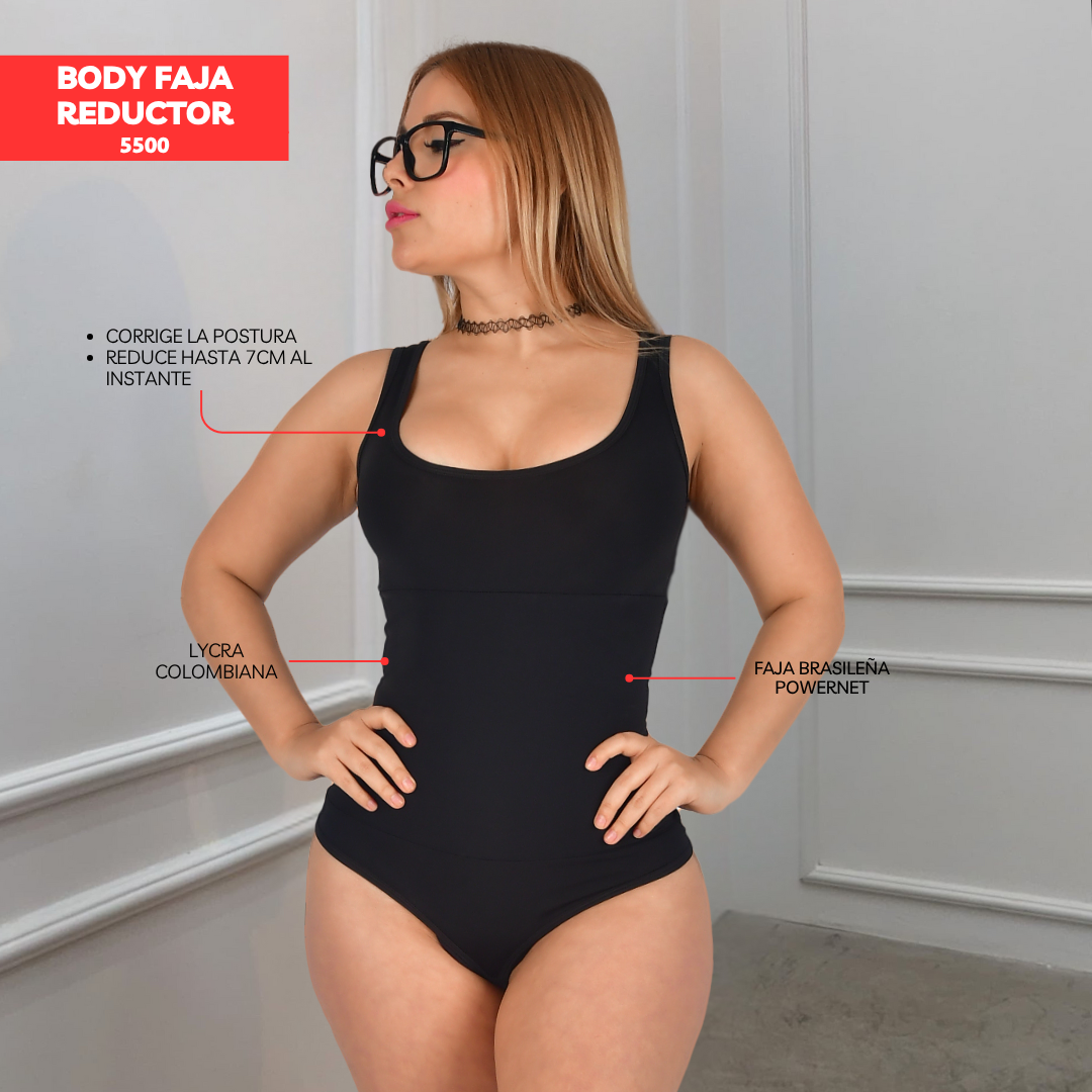 BODY FAJA REDUCTOR MANGA CERO BASIC 5500