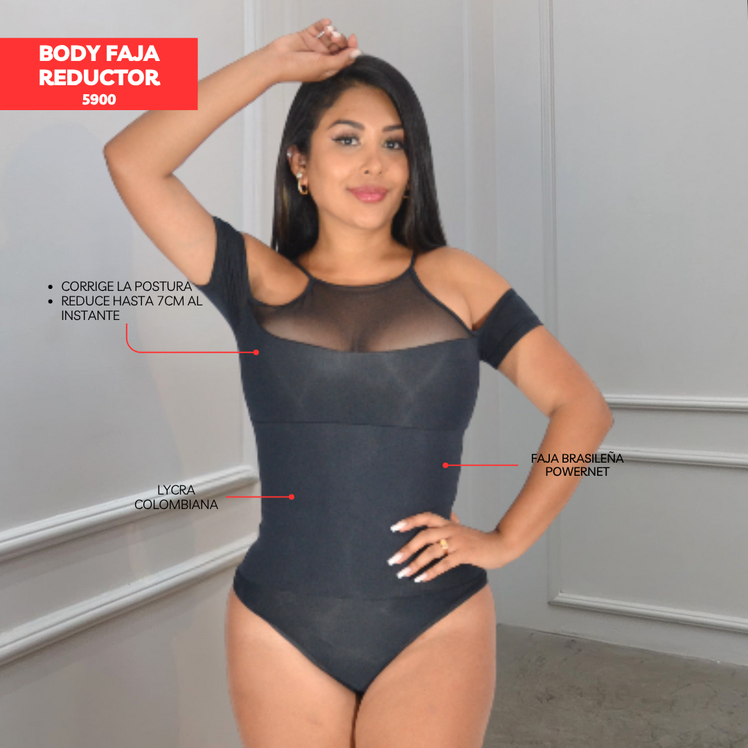 BODY FAJA REDUCTOR MANGA CERO BASIC 5900