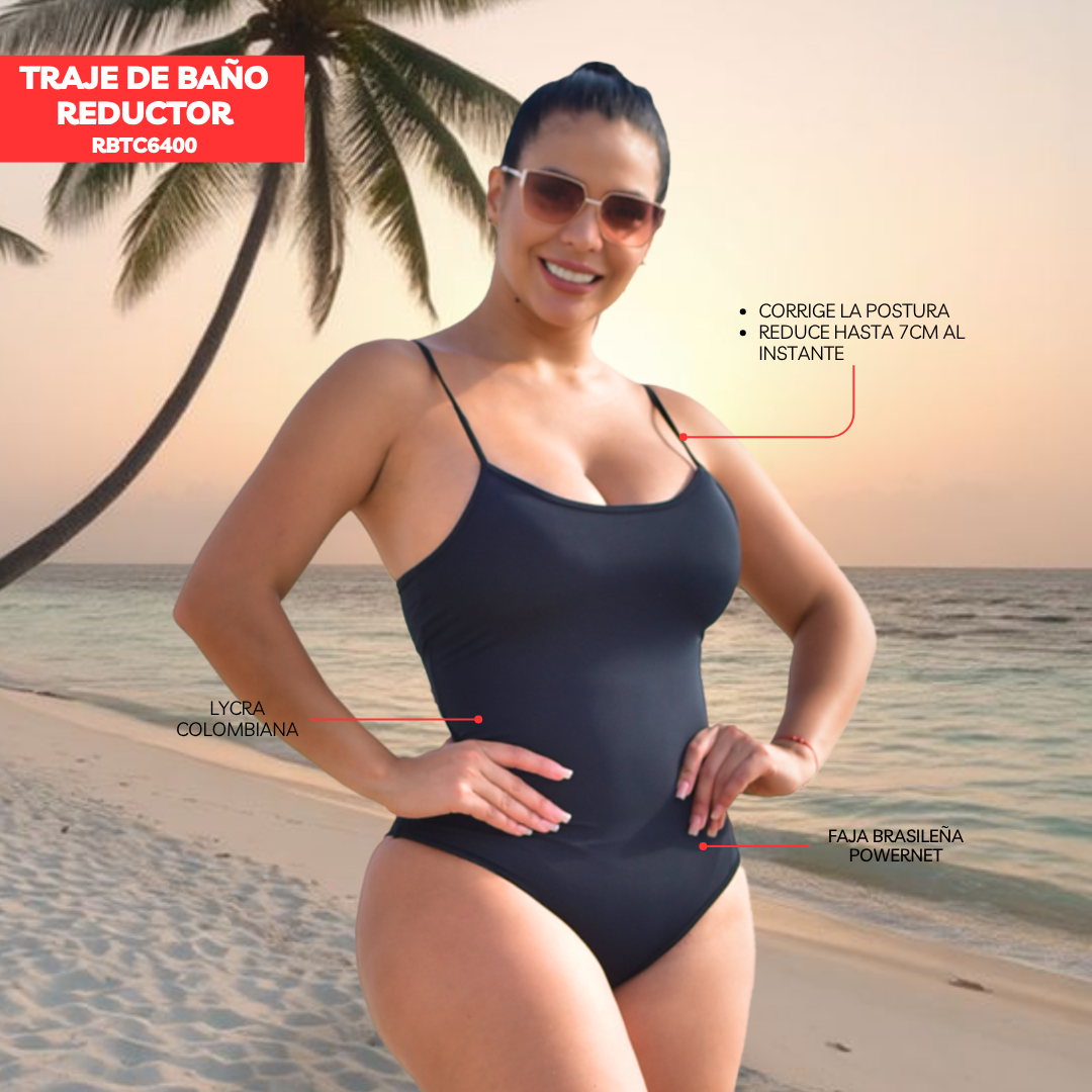TRAJE DE BAÑO CON FAJA BASIC RBTC6400
