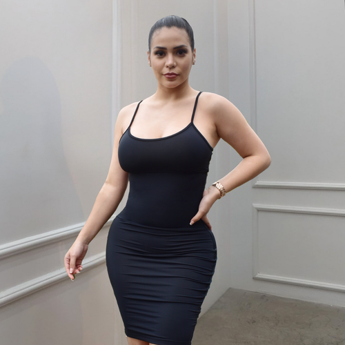 VESTIDO FAJA REDUCTOR COLOMBIANO - BASIC V6400L