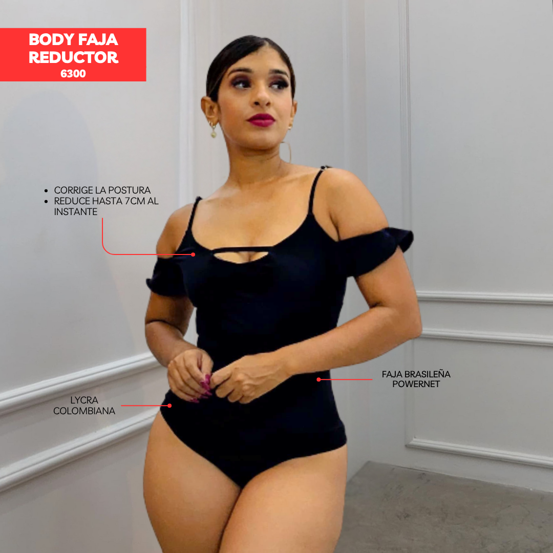 BODY FAJA REDUCTOR MANGA CERO BASIC 6300