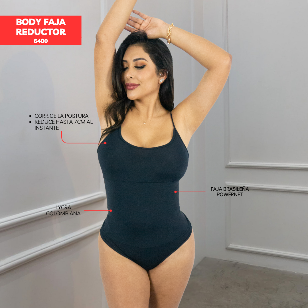 BODY FAJA REDUCTOR MANGA CERO BASIC 6400