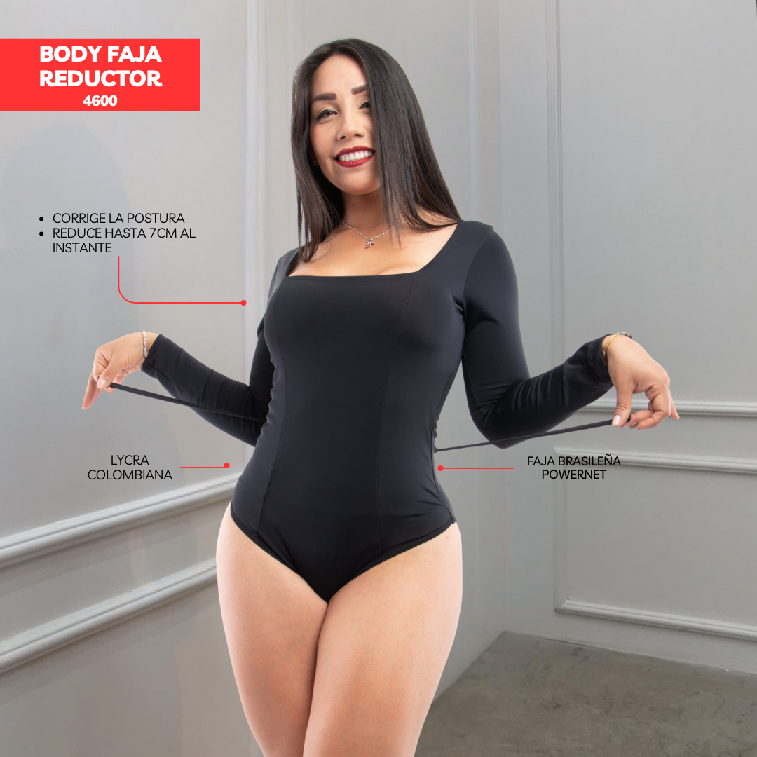 Bodys Faja Reductor - Bodysuit POWER CORSET 4600